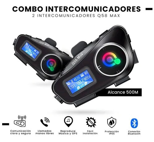 COMBO INTERCOMUNICADORES CON PANTALLA X2