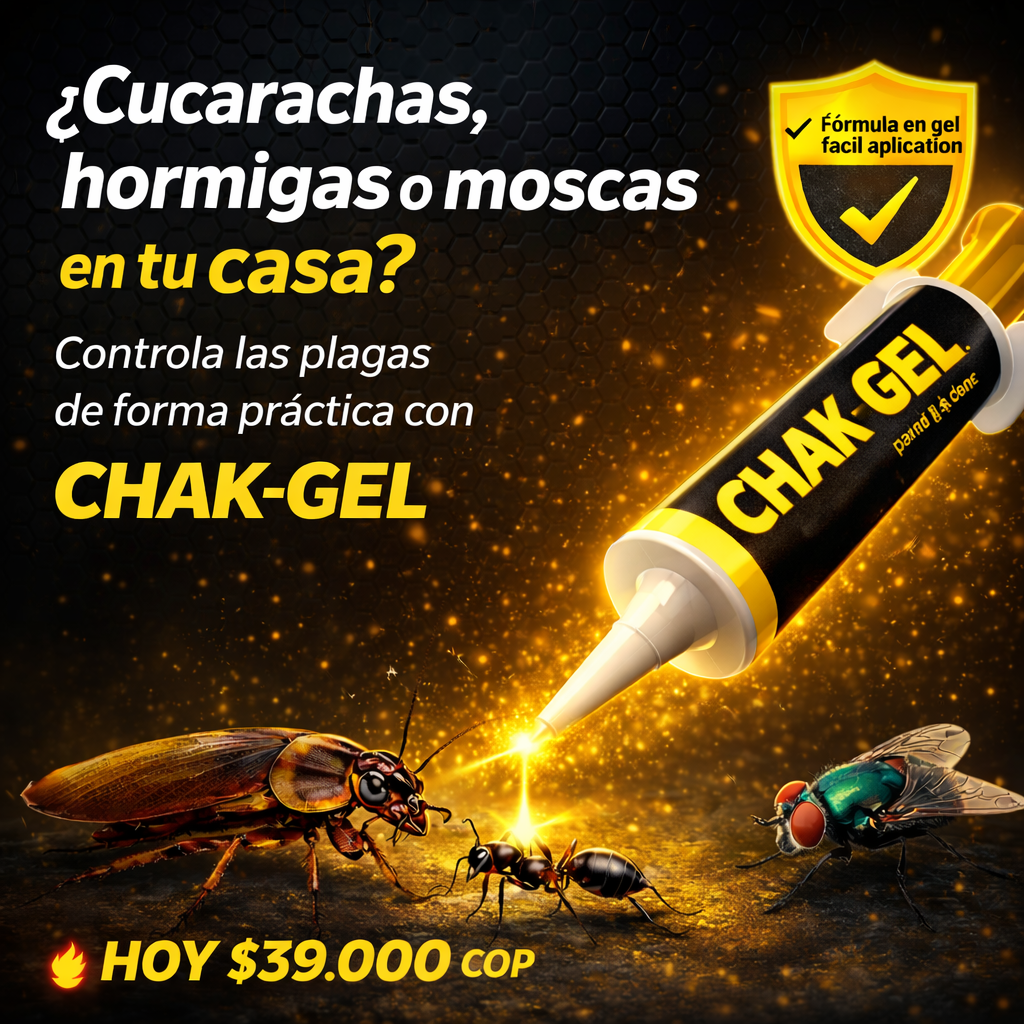 CHAK- GEL ELIMINA CUCARACHAS