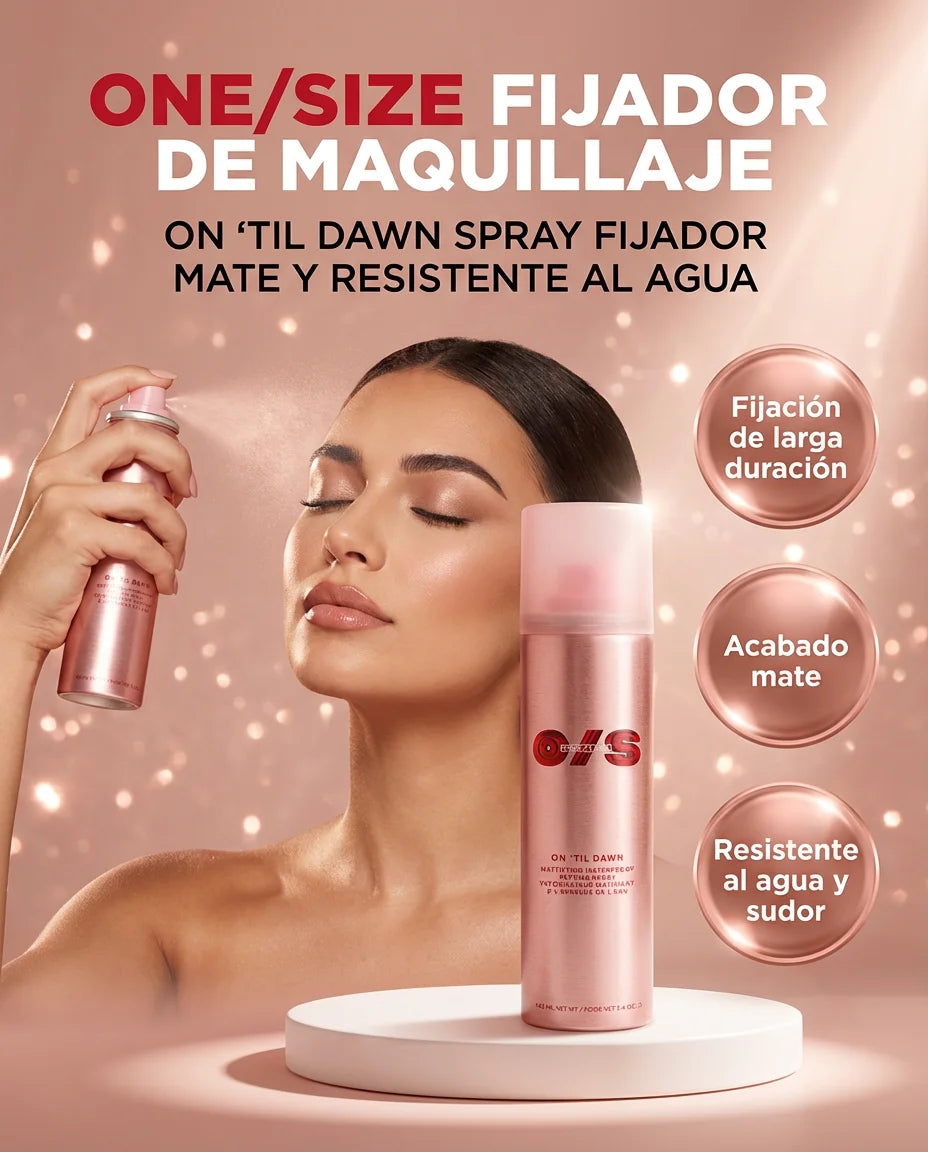 SPRAY MATIFICANTE FIJADOR DE MAQUILLAJE