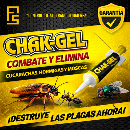 CHAK- GEL ELIMINA CUCARACHAS