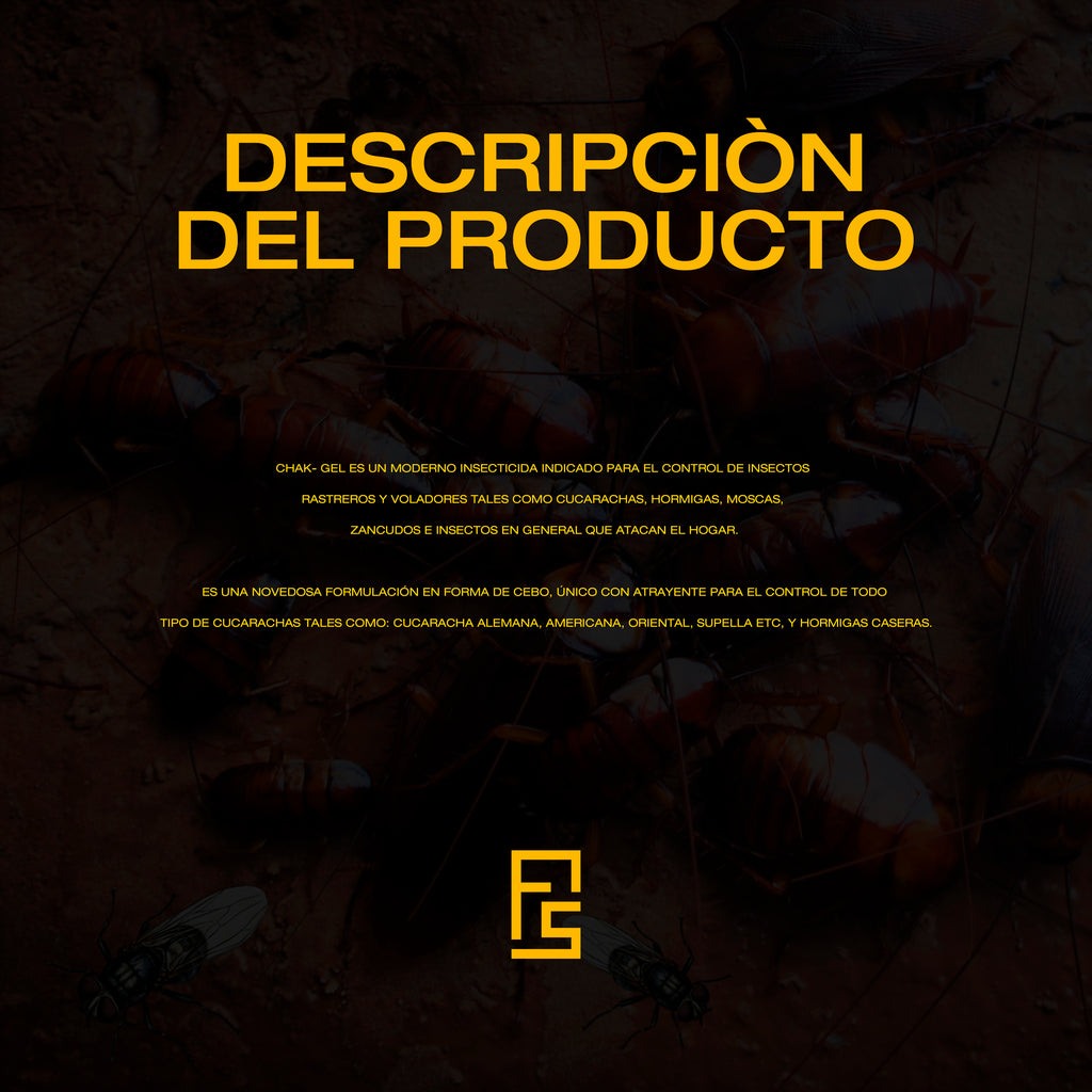 CHAK- GEL ELIMINA CUCARACHAS