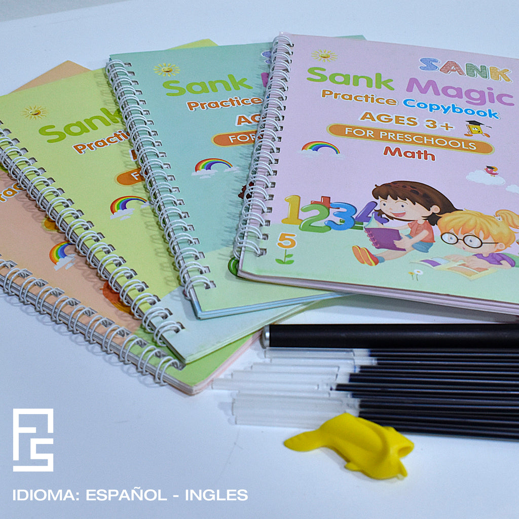Kit Libros de caligrafia Montessori