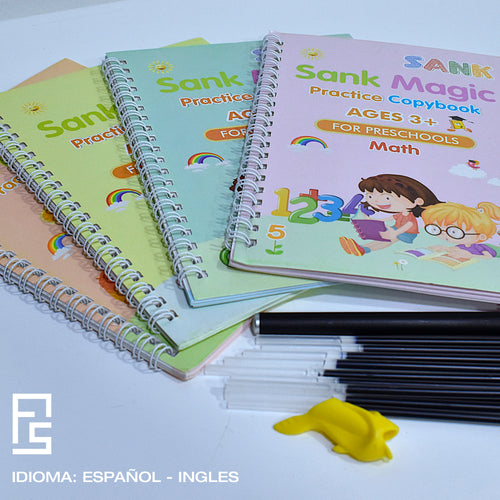Kit Libros de caligrafia Montessori