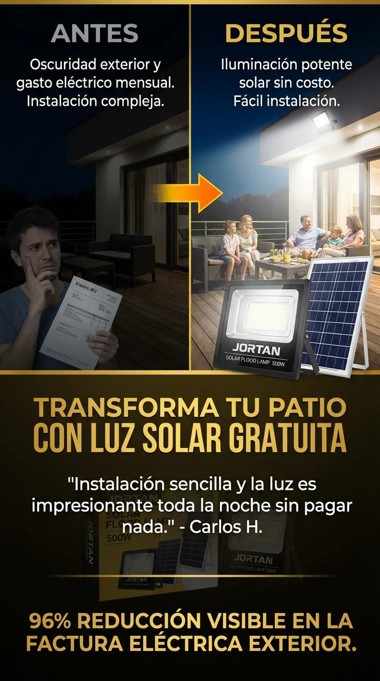 REFLECTOR SOLAR 500W
