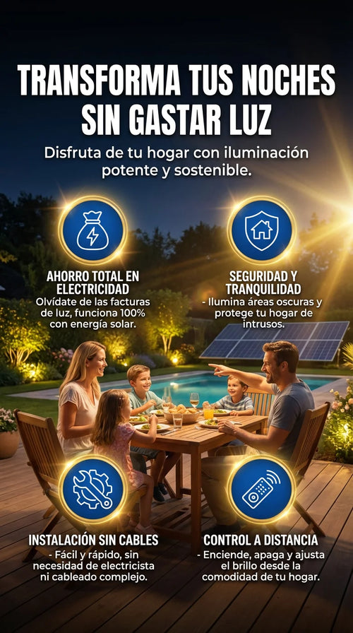 REFLECTOR SOLAR 500W