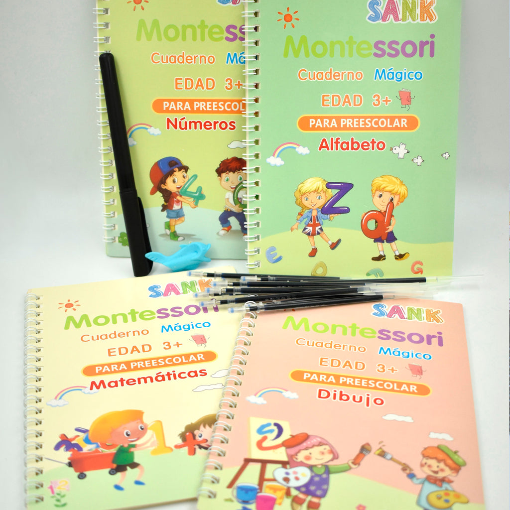 Kit Libros de caligrafia Montessori